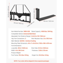 Trukkipiikkikehikko teräksinen 122 cm piikeillä 1814 kg kantavuus korotettu suojakaari yleismallinen