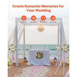 Silkkiruusukranssit 10 kpl halkaisija 340 mm vaaleanpunaiset ja valkoiset pöytäkoristeet