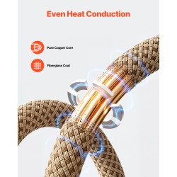 Induktiolämmityskelapaketti 10 kpl puhdas kupari pulteille ja muttereille