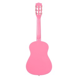 Klassinen kitara 780 mm bassopuu ja vaahtera nailonkielet vaaleanpunainen aloituspaketti