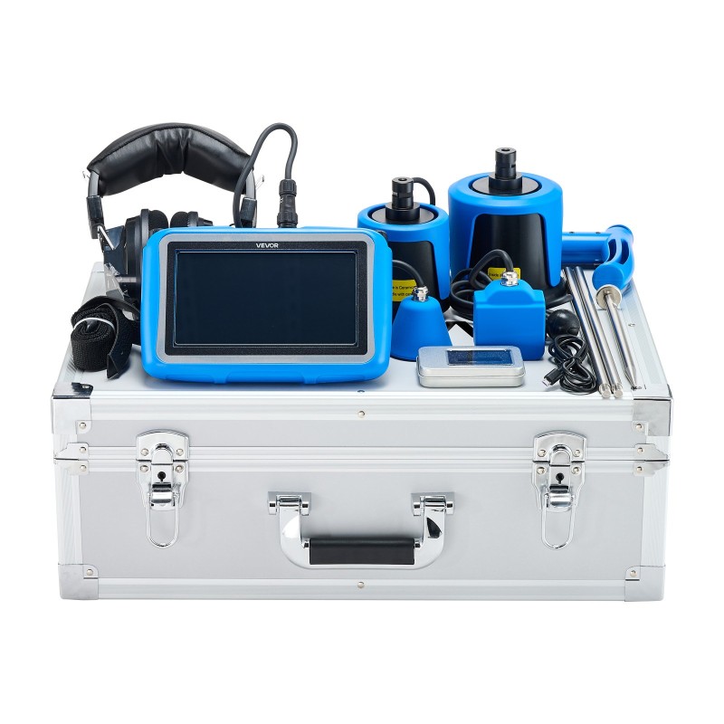 Putkivuodonilmaisin ABS-koteloinen 4 anturia 3 kuuntelusauvaa 7 tuuman kosketusnäyttö