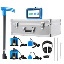 Putkivuodonilmaisin ABS-koteloinen 4 anturia 3 kuuntelusauvaa 7 tuuman kosketusnäyttö