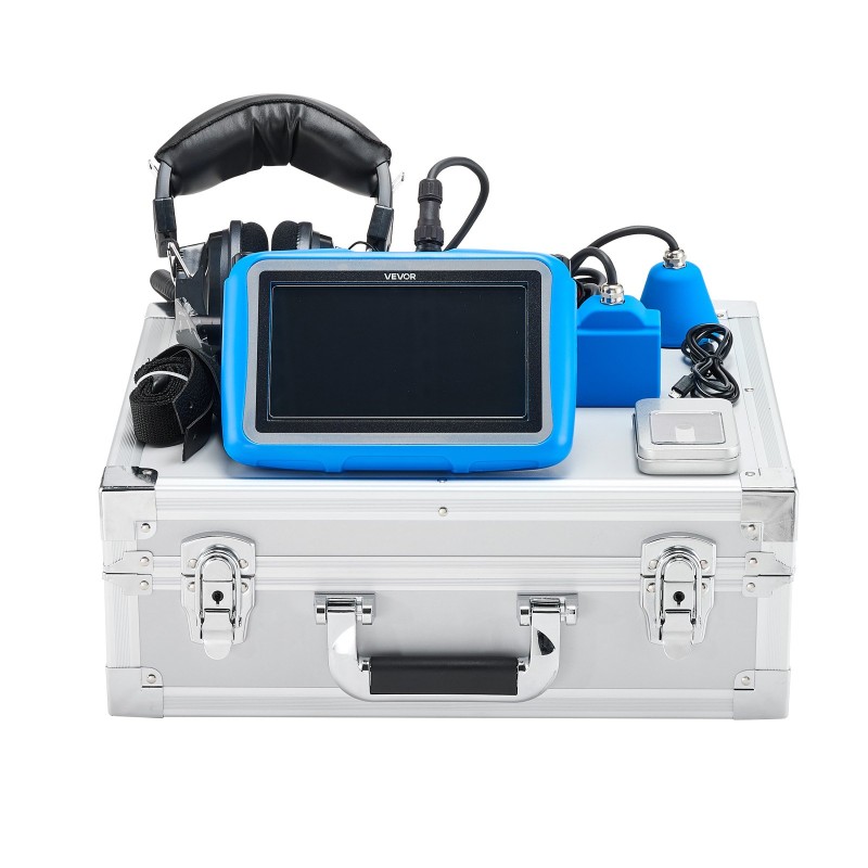 Putkivuodon paikannuslaite sisätiloihin kaksi sensoria seitsemän tuuman näyttö