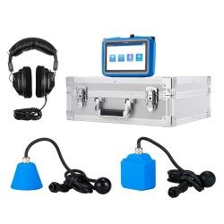 Putkivuodon paikannuslaite sisätiloihin kaksi sensoria seitsemän tuuman näyttö