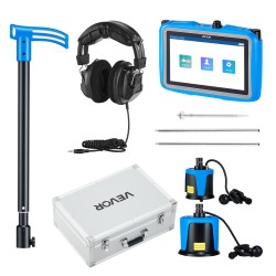 Putkivuodonilmaisin ulkokäyttöön 7 tuumainen kosketusnäyttö 8000 mAh akku 5 metrin havaitsemissyvyys