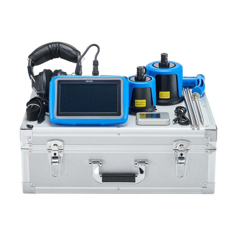 Putkivuodonilmaisin ulkokäyttöön 7-tuumainen kosketusnäyttö 8000 mAh akku 5 metrin havaitsemissyvyys