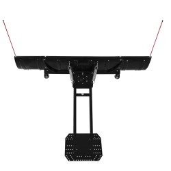 Säädettävä teräslumiaura 109/183 cm kumiläpillä mönkijöille ja hyötyajoneuvoille