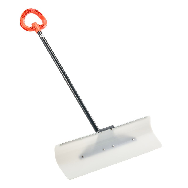 Lumilapio 30 tuuman muovilapa metallivahvike ergonominen kahva ulkokäyttöön