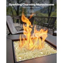 Heijastava karkaistu tulilasi kvartsihiekasta 12,7 mm 4,5 kg sisä- ja ulkokäyttöön