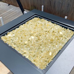 Heijastava karkaistu tulilasi kvartsihiekasta 12,7 mm 4,5 kg sisä- ja ulkokäyttöön