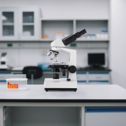 Binokkelimikroskooppi alumiiniseosrunko säädettävä LED valaistus 40–5000x suurennus kaksitasoinen näytelava puhelinpidike