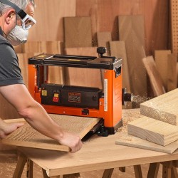 Paksuus- ja tasohöylä puun työstöön 2000 wattia 330 millimetriä kolmiteräinen