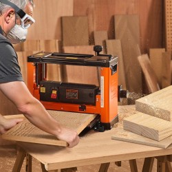 Paksuushöylä työpenkille 330 mm työpöydällä 2000W spiraaliteräpää 24 vaihdettavalla teräpalalla