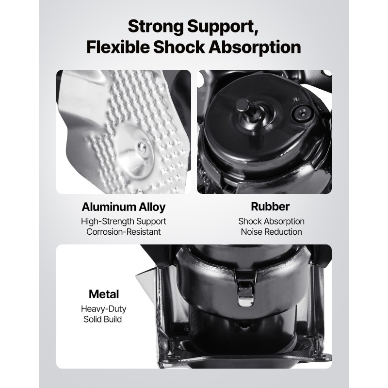 Moottorin kiinnikesarja rauta-alumiini kumityyny 2 kpl Chevrolet Silverado 1500 5.3L 2014–2018