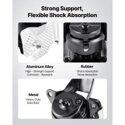 Vasen etummoottorin kiinnike rauta alumiini kumivaimennus 1 kpl Chevrolet Silverado 1500 2014–2018