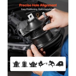 Moottorin ja vaihteiston kiinnikesarja rauta alumiini kumi 6-osainen Honda Accord 2.4-litrainen 2003–2007