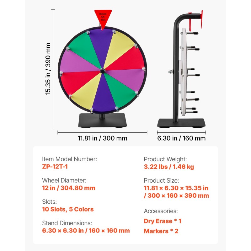 Pöytämallinen onnenpyörä halkaisija kolmekymmentä senttimetriä kymmenen rakoa kuivapyyhittävä pinta