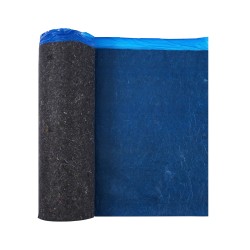 Lattian alusmateriaali 3 mm kierrätetty kuitu PE-höyrysulku 2 rullaa laminaattiin ja vinyyliin