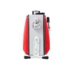 Sähköinen viemärinpuhdistuskone 400 W mangaaniteräsjousikaapelit 25 4 m 6 vaihtoterää 50 110 mm