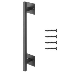 Portin vedin hiiliteräksinen ruosteenkestävä pinnoite 320 mm 1 kpl sisä- ja ulkokäyttöön