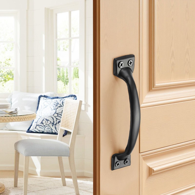 Ovi- ja porttikahva hiiliteräs 152 mm 4 kappaletta sisä- ja ulkokäyttöön