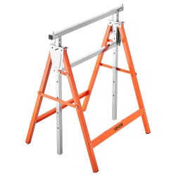 Sahapukki taittuva teräsrakenne korkeussäädettävä 800–1300 mm kantavuus 199,6 kg 2 kpl