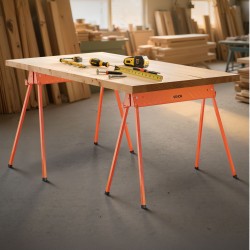 Sahapukki teräksinen taittuva 740 mm korkeus 2 kpl 299 kg kantavuus