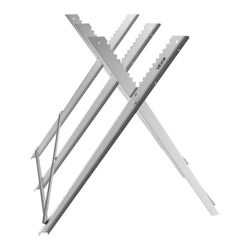 Sahapukki taitettava teräksinen 149,7 kg kantavuus 790–1000 mm