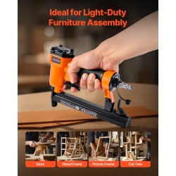 Paineilmakäyttöinen verhoiluniittain alumiinirunko 4–16 mm niitit 180 kpl