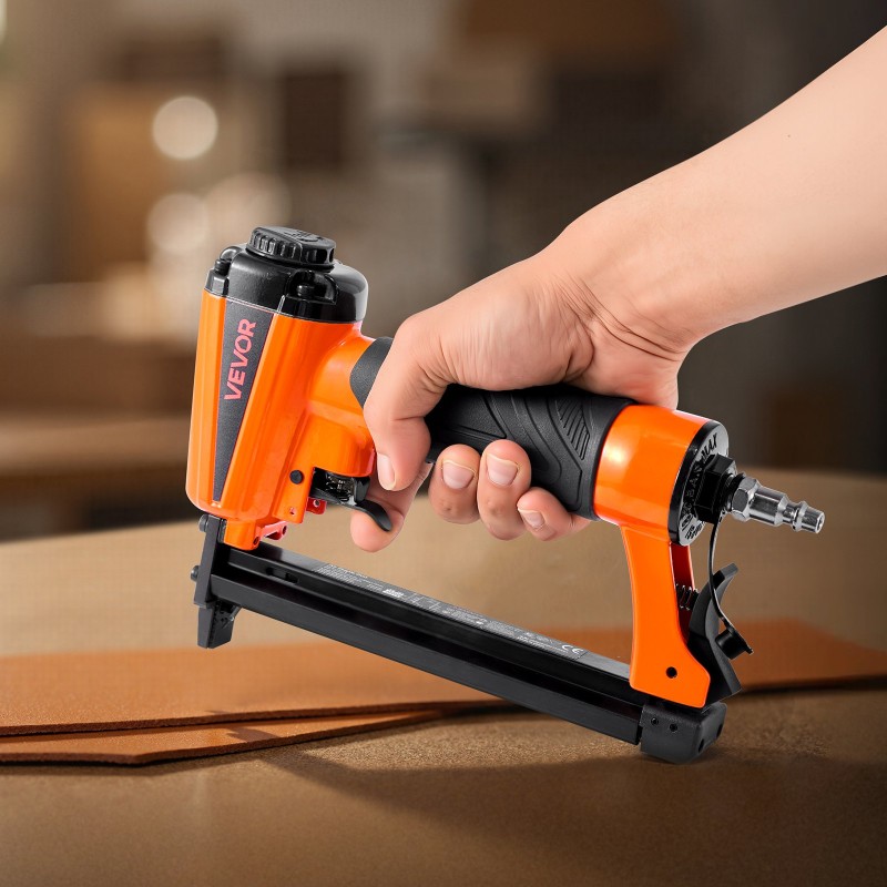 Paineilma-niittipyssy alumiiniseos 12,8 mm kruunu 6–16 mm niitit 100 kpl verhoiluun