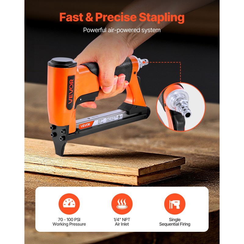 Paineilmanitoja alumiiniseosrunko 9,5 mm kruunu 6–16 mm hienolankaniiteille 180 kpl lipas