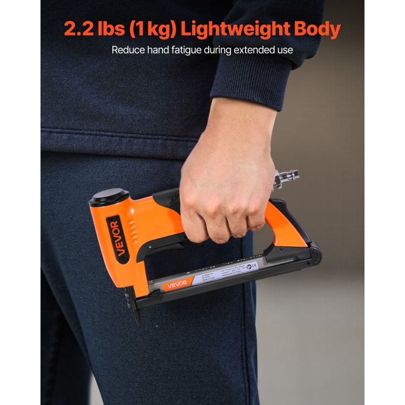 Paineilmatoiminen 20-kaliiperinen niittipistooli 50-sarjan niiteille 12,8 mm 6–16 mm 110-niitin lipas