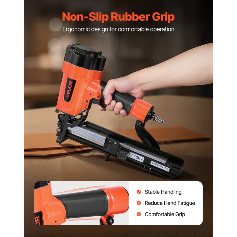 Pneumaattinen niittipyssy alumiiniseosrunko kruunu 26,4 mm 16–38 mm niiteille lipas 140 kpl