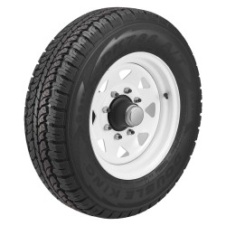 Kuljetuskontin pyöräsarja ruosteenkestävä teräsrunko 16 tuumaiset kumirenkaat kantavuus noin 3992 kilogrammaa