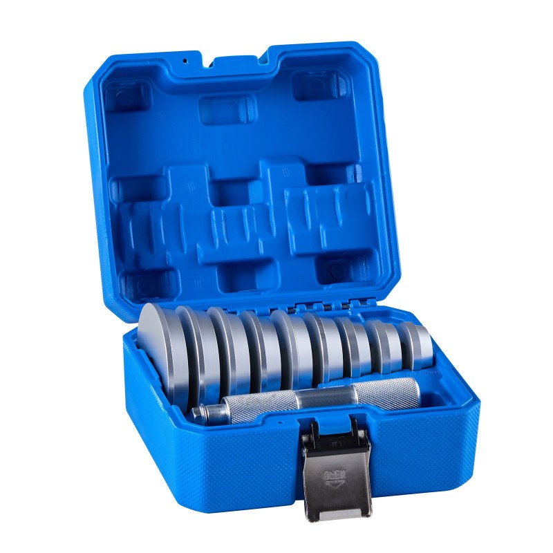 Laakeri ja tiivisteasennussarja metallinen yhdeksän holkkia kymmenen osaa pidennetty kahva