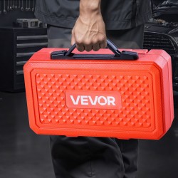 Laakeripuristinsarja 52-osainen hiiliteräs 49 holkkia säilytyslaatikko polkupyöriin ja autoihin