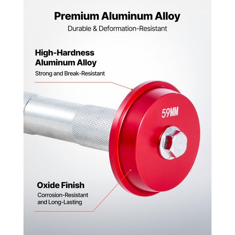 Laakeripuristinsarja 43 osaa metallirakenteinen 39 holkkilevyä ajoneuvoihin