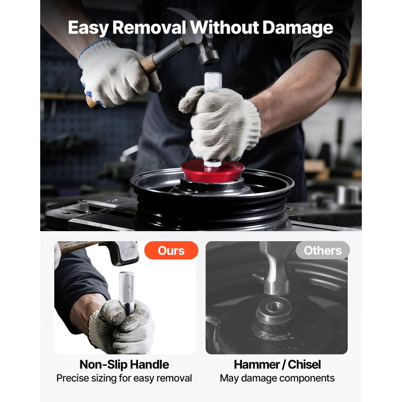 Laakeripuristinsarja 43 osaa metallirakenteinen 39 holkkilevyä ajoneuvoihin