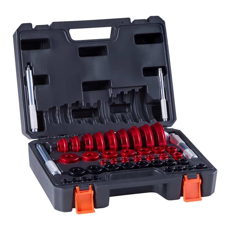 Laakeripuristinsarja 43 osaa metallirakenteinen 39 holkkilevyä ajoneuvoihin