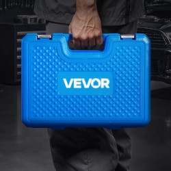 Laakeripuristinsarja 7-osainen metallinen ruosteenkestävä sisältää holkit ja laukku