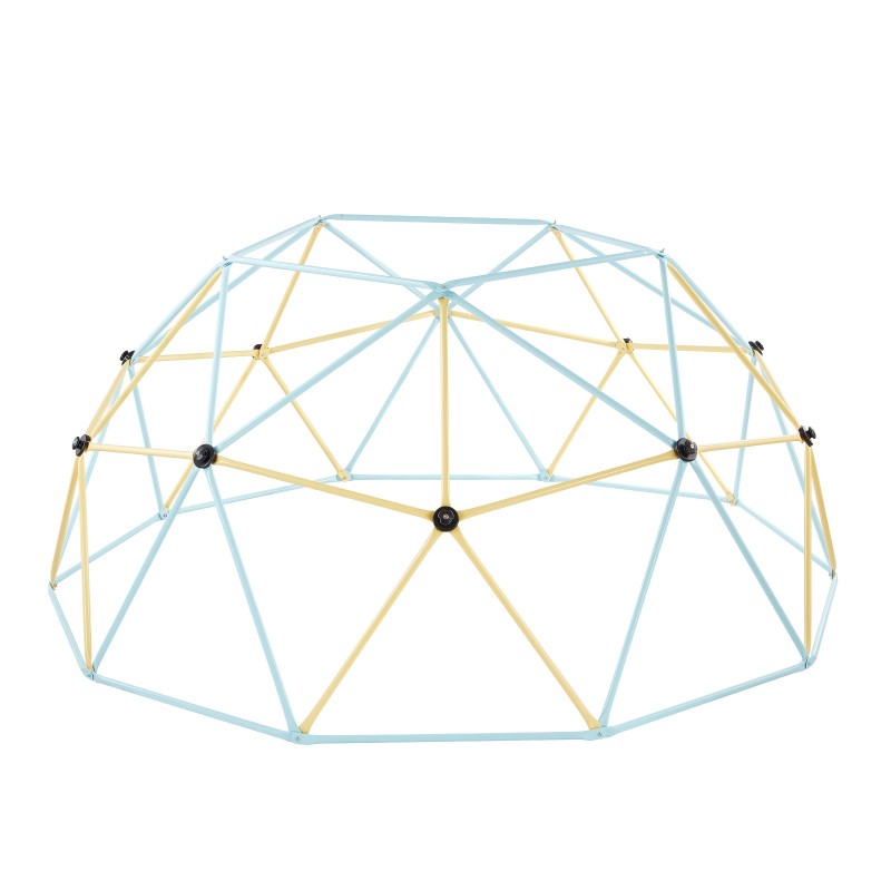 Teräs kiipeilykupoli 305 cm ulkokäyttöön 3–10 vuotta 453 kg kantavuus 2 koripalloa