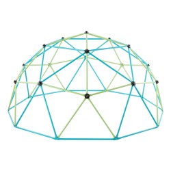 Kiipeilykupoli 305 cm teräsputket 453 kg kantavuus keinu riippumatto 3–10-vuotiaille