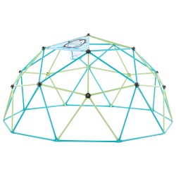 Kiipeilykupoli 305 cm teräsrunko 453 kg kantavuus 2 koripalloa ja palloverkko sinkkipinnoite