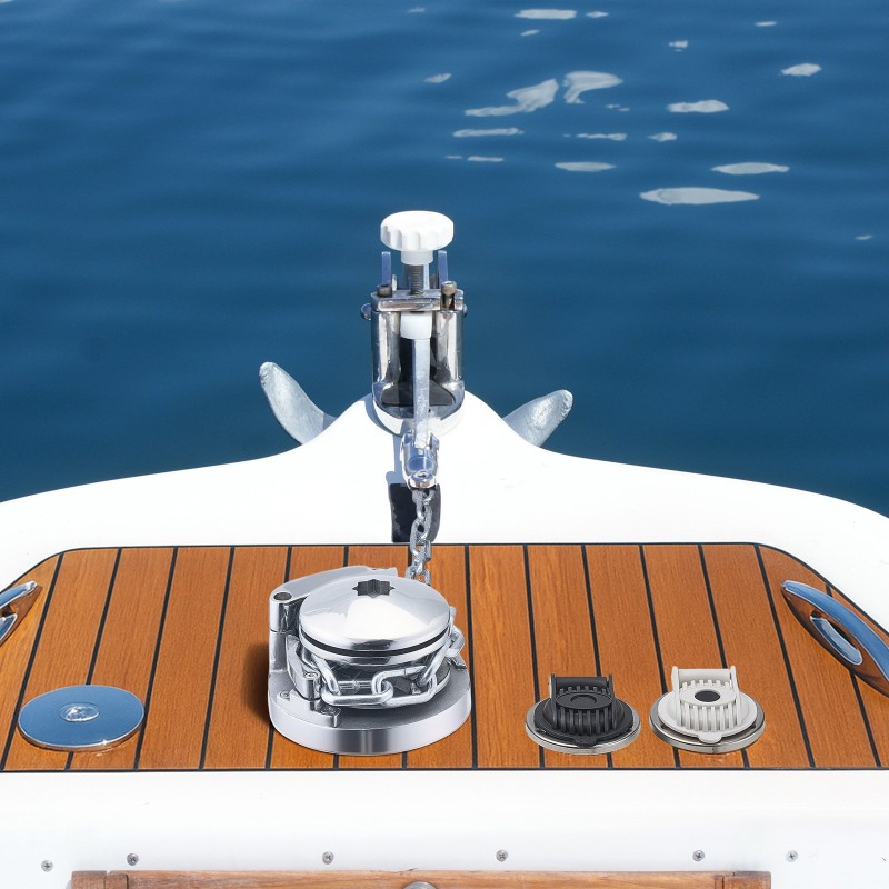 Sähköinen ankkurivinssi vapaalaskutoiminto 316 ruostumatonta terästä 6–11 m veneille