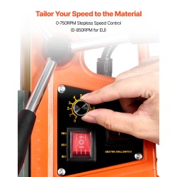 Magneettinen pylväsporakone 1400 W 50 mm onttopora säädettävä kierrosluku käännettävä pyörimissuunta