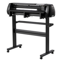 Vinyylileikkuri 870 mm syöttöleveys 750 mm leikkuuleveys alumiiniseosrunko kaksoisterä