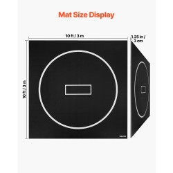 Kamppailumatto kolme kertaa kolme metriä kolme senttiä paksu XPE-vaahdosta PVC-pintainen rullattava