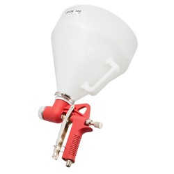 Tekstuuriruiskupistooli 4,5 L säiliö ruostumatonta terästä seinille ja katoille