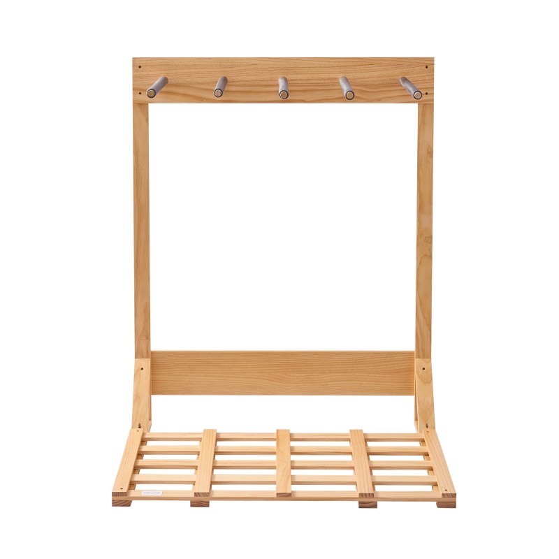 Laudateline 4-tasoinen mäntypuinen vapaasti seisova koko 915x610x1145 mm laudoille