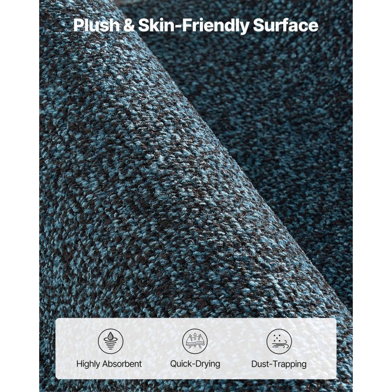 Etumatto polypropyleenipintainen PVC-taustainen 1829×1219 mm liuskesininen sisä- ja ulkokäyttöön